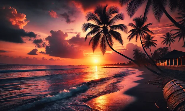 Shopping For Beachwear At Tanah Lot